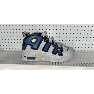 Nike Air More Uptempo Industrial Blue GS Athletic Shoes Boys Size 6Y Womens 7.5